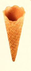 Zuckert&uuml;te extra lang von Stenger Waffeln. Qualit&auml;tswaffeln aus Deutschland. Partner der Gro&szlig;Handel EIS GmbH. Zuckert&uuml;te extra lang, Eist&uuml;te