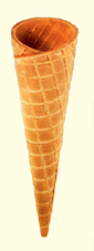 Gerpllte T&uuml;te Ariell von Stenger Waffeln. Qualit&auml;tswaffeln aus Deutschland. Partner der Gro&szlig;Handel EIS GmbH. Gerollte T&uuml;te Ariell, Eist&uuml;te
