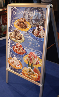 Dreieckst&auml;nder Spaghetti f&uuml;r A1 Plakate  Gro&szlig;Handel EIS GmbH