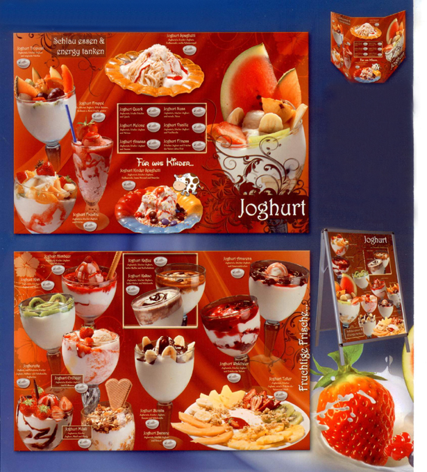 Eiskarten Standard Joghurt GroßHandel EIS GmbH