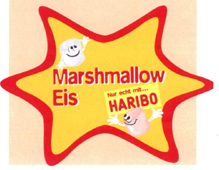 Marshmallow Wobbler, Vitrinen Werbung f&uuml;r Marshmallow Eis bei Gro&szlig;Handel EIS GmbH