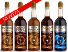 Spezial Eis - Lik&ouml;re f&uuml;r Eisbecher, Neuheiten Croccantino al Ruhm, Schoko Orange, Zuppa Imperatore, Speziallik&ouml;re von Camel f&uuml;r die Eisdekoration bei Gro&szlig;Handel EIS GmbH