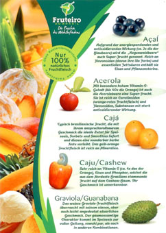 Tropische Fr&uuml;chte. Tropische Fr&uuml;chte aus Brasilien in vollreifer, erntefrischer Qualit&auml;t. Fruteiro do Brasil Partner der Gro&szlig;Handel EIS GmbH