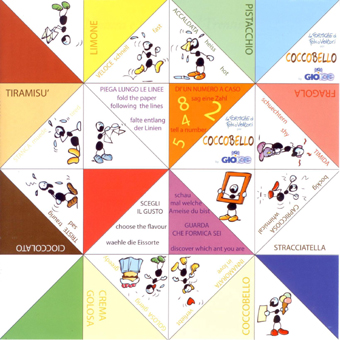 Coccobello Faltplan