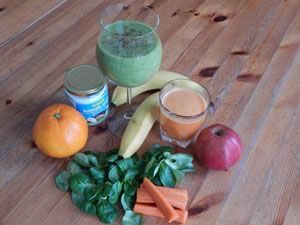 Smoothie und Saft
