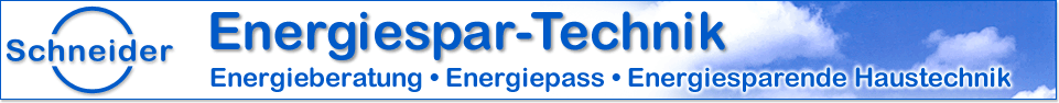 Logo Energiespar-Technik Gunter Schneider