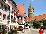 Blick zum 'Gr&uuml;nen Turm'
