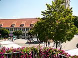 Blick aus dem Hotelzimmer