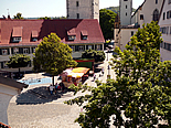 Blick aus dem Hotelzimmer