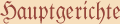 Hauptgerichte