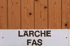 L&auml;rche Fas - Engadinerholz