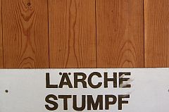 L&auml;rche Stumpf - Engadinerholz