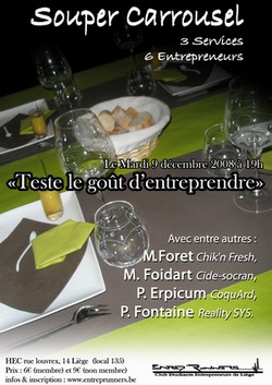 Soupers carrousels affiche