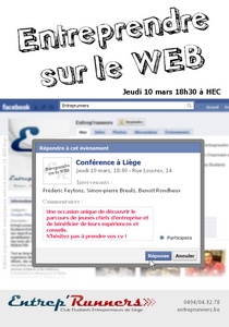 conférence - entreprendre sur le web