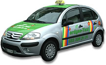 Erdgas-Taxi
