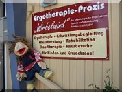 Eingang zur Ergotherapie Wirbelwind