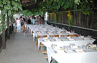 Erlibacherhof am Zürichsee - Partyservice - festlich gedeckte Tische