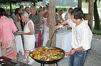Erlibacherhof am Zürichsee - Partyservice - Gemüsepfanne - Kochen vor Ort