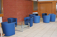 Erlibacherhof am Zürichsee - Foyer / Lounge mit separatem Eingang zum Saal und für Seminare und Besprechungen