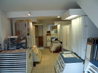 Fliesenausstellung: Der Ausstellungsraum