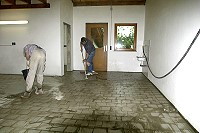 Herstellung von R&uuml;ttelb&ouml;den
