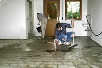 Herstellung von R&uuml;ttelb&ouml;den