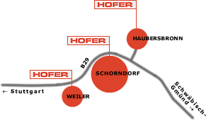 Fahrschule Hofer in Schorndorf, Haubersbronn und Weiler