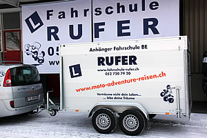 Anhänger Fahrschule BE