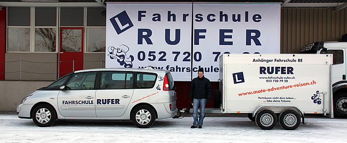 Anhänger Fahrschule BE