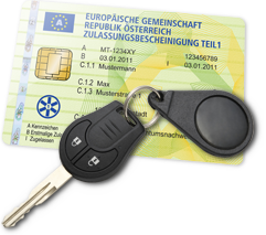 Neuer &Ouml;sterreichische Scheckkarten-Zulassungsschein