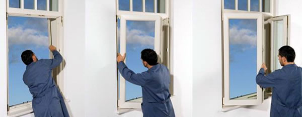 Montage von Renovations-Fenster
