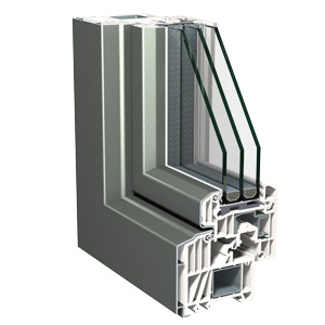 Kunststoff Alufenster