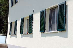 Fensterladen aus Aluminium