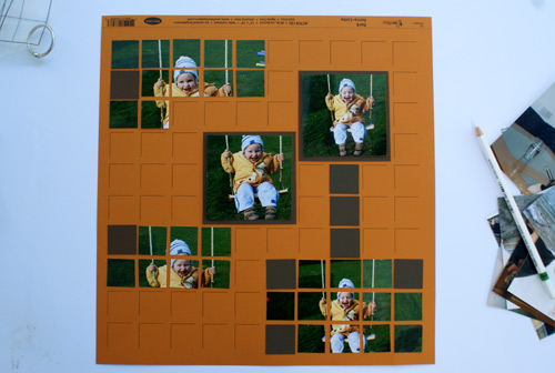 Mosaik-Rohbau