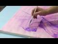 Acryl malen Blume