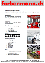 Akustiksegel - Farbenmann, Eschlikon TG