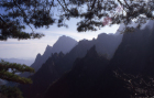 Huangshan Silouetten