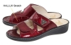 Fidelio Hallux D-Pantoffel 33709 bordo Krokostretch