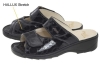 Fidelio Hallux D-Pantoffel Hedi H aspalt Reptilstretch