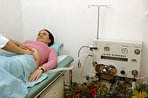 Idro+Colon+Terapia Die Colon-Hydro-Therapie ist angenehm in der Anwendung.