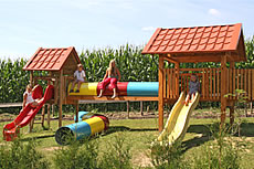 Spielplatz auf dem Ferienhof im Bayerischen Wald