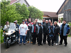 Bikertreffen auf dem Ferienhof Ritzer im Bayerischen Wald