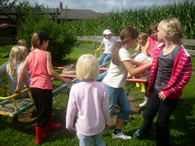 Auch das ist Urlaub am Bauernhof Ritzer