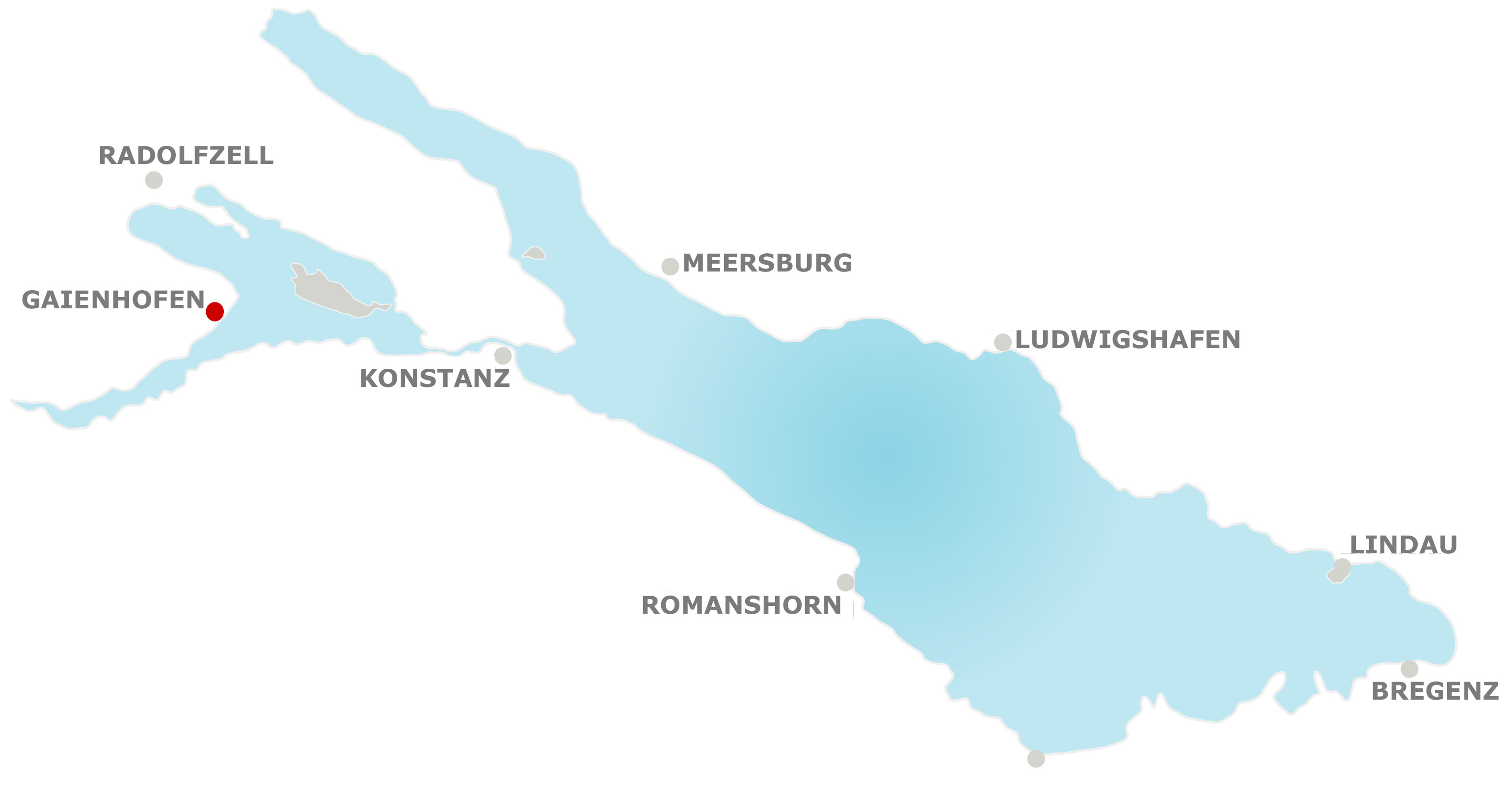 Bildnachweis: de.fotolia.com / Karte Bodensee / vektor © Kaarsten