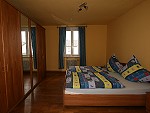 Eines der Doppelbettzimmer