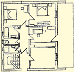 Grundriss Ferienwohnung Faaker See