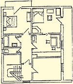 Grundriss Ferienwohnung Mittagskogel