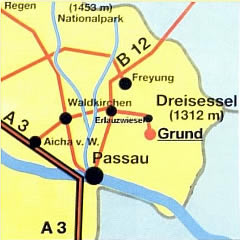 Schmoellerhof Grund Bayerischer Wald Anfahrt