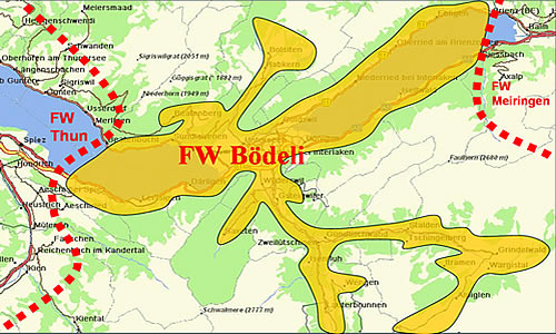 Einsatzgebiet Oelwehr