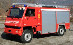 Metro 11 - Ersteinsatz-TLF Alarmnet - BUCHER Duro 4x4